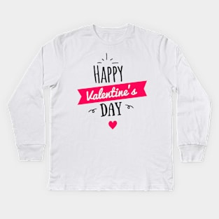 Valentines day Kids Long Sleeve T-Shirt